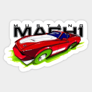 MUSTANG MACH 1 Sticker